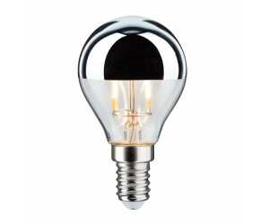 Paulmann LED Filament Kopfspiegel-Tropfen SILBER E14 2.6W 2700K 220lm klar  (28663) ab 4,95 € | Preisvergleich bei | Deckenlampen