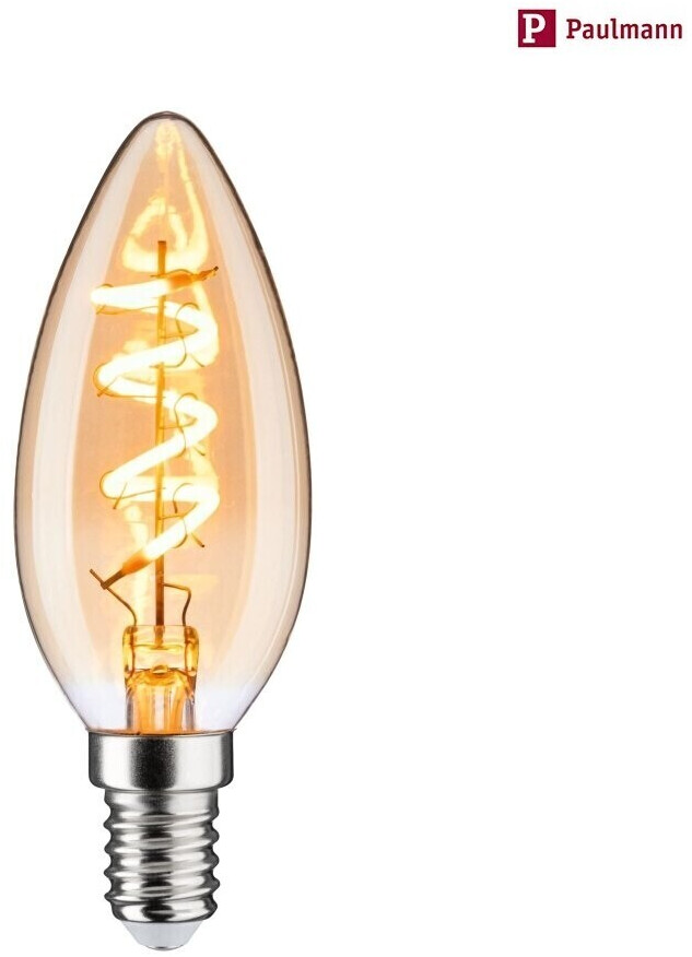 Preisvergleich (28951) € Lampe 5,19 | 150lm 4W 2500K ab dimmbar E14 Paulmann bei LED Kerzenform gold
