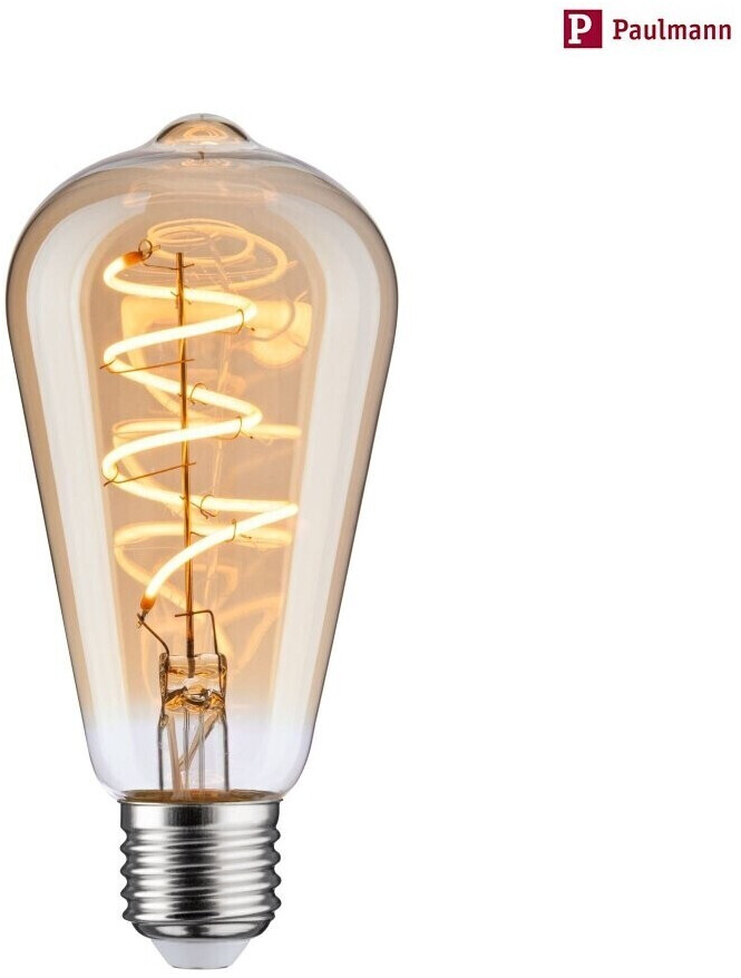 Paulmann LED Lampe ST64 E27 5W 2500K 250lm dimmbar gold (28953) ab 6,87 €
