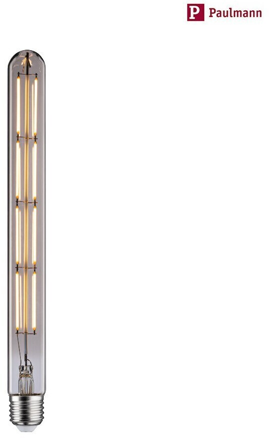 Paulmann LED Vintage 1879 Tube Stablampen-Filament E27 8.8W 2500K 806lm  dimmbar Rauchglas (28832) ab 13,67 €
