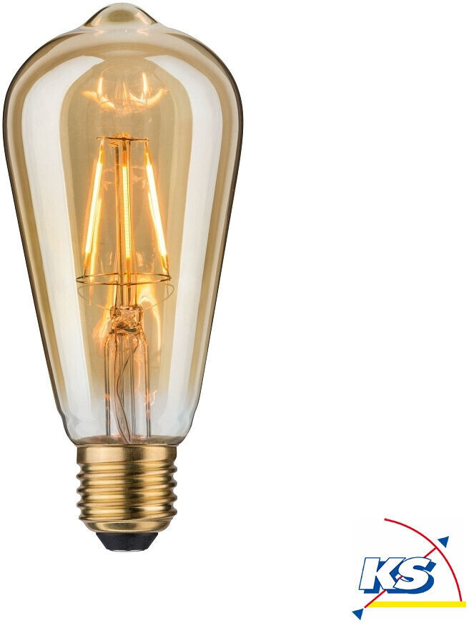 Paulmann LED Vintage Rustika E27 4W 1700K Goldglas klar (28407) ab 6,98 € |  Preisvergleich bei