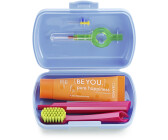 Contenitore porta scatola dentifricio per spazzolino da denti in plastica  portatile per viaggi