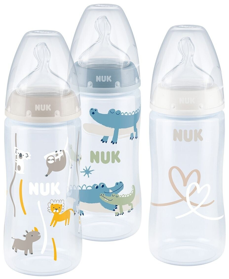 NUK Set of 3 bottles First Choice, 300 ml
