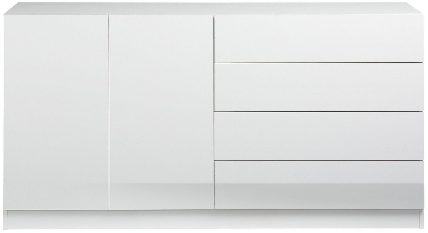 Borchardt-Möbel Sidebaord Vaasa 152x79cm glossy white ab 197,45 € |  Preisvergleich bei
