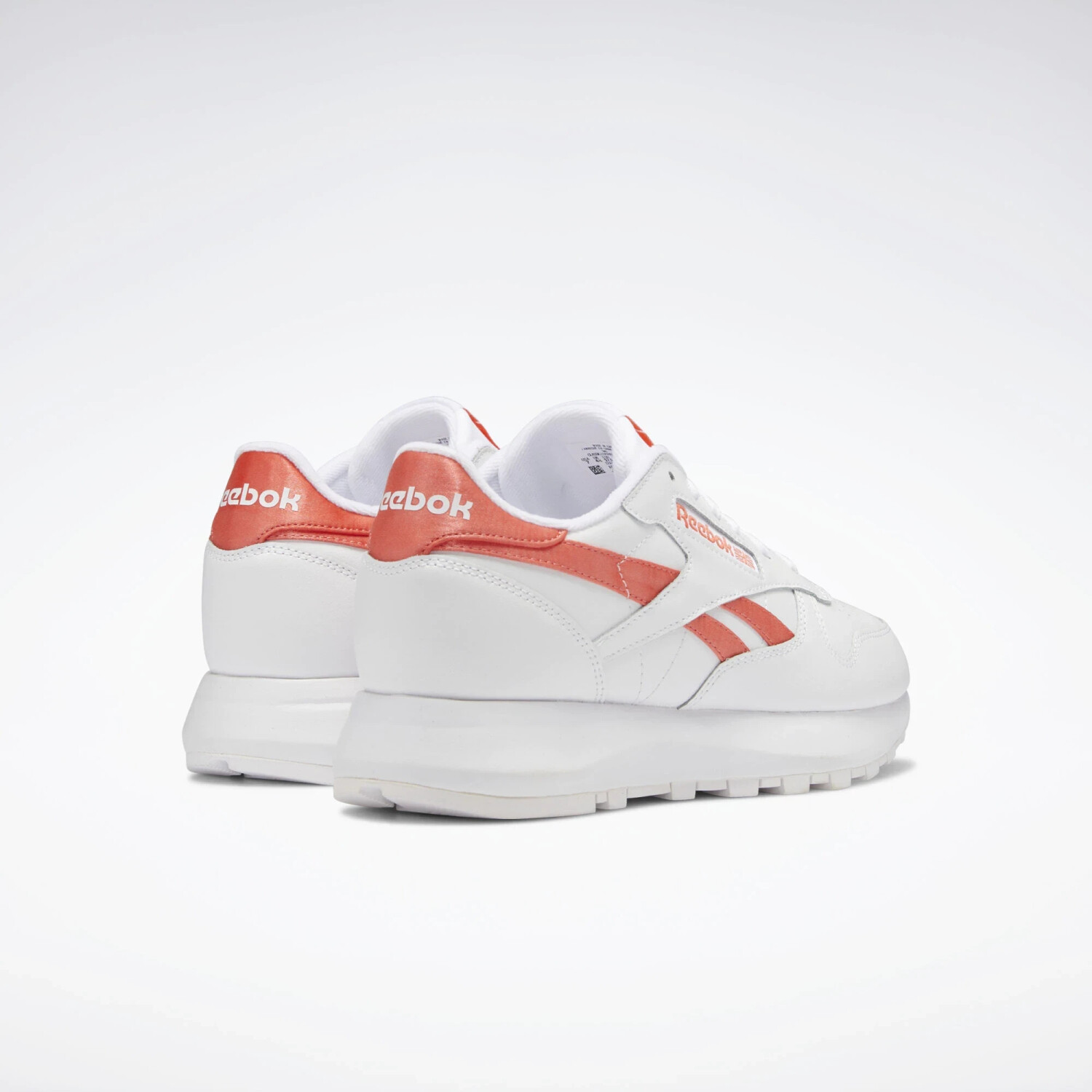 Reebok classic sales suede womens orange