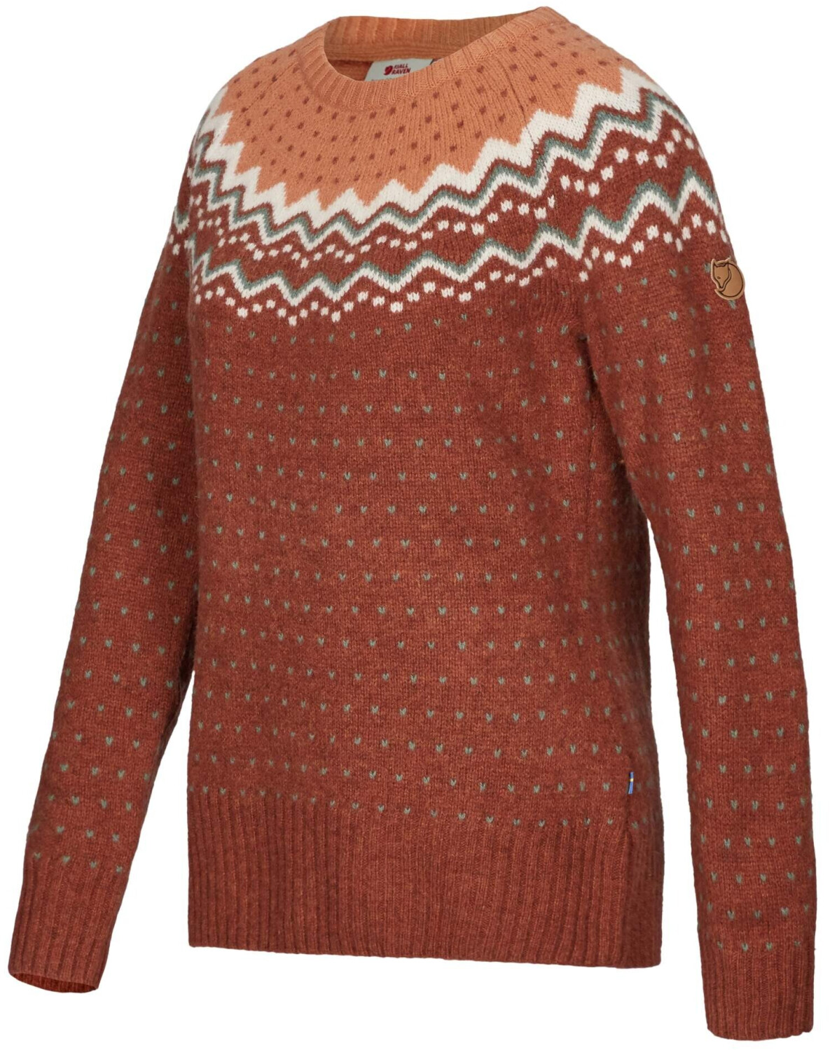 Buy Fjällräven Övik Knit Sweater W autumn leaf/desert brown from