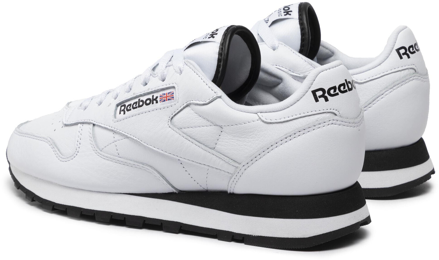 Reebok Classic Leather cloud white core black cloud white au meilleur prix sur idealo