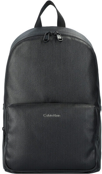 Buy Calvin Klein Recycled Faux Leather Backpack CK Black from