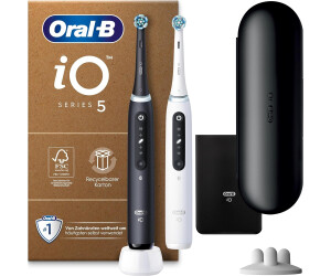 Oral-B iO Series 5 Duo Plus Edition black/white ab 179,80 € |  Preisvergleich bei | Zahnreinigung & Zahnpflege
