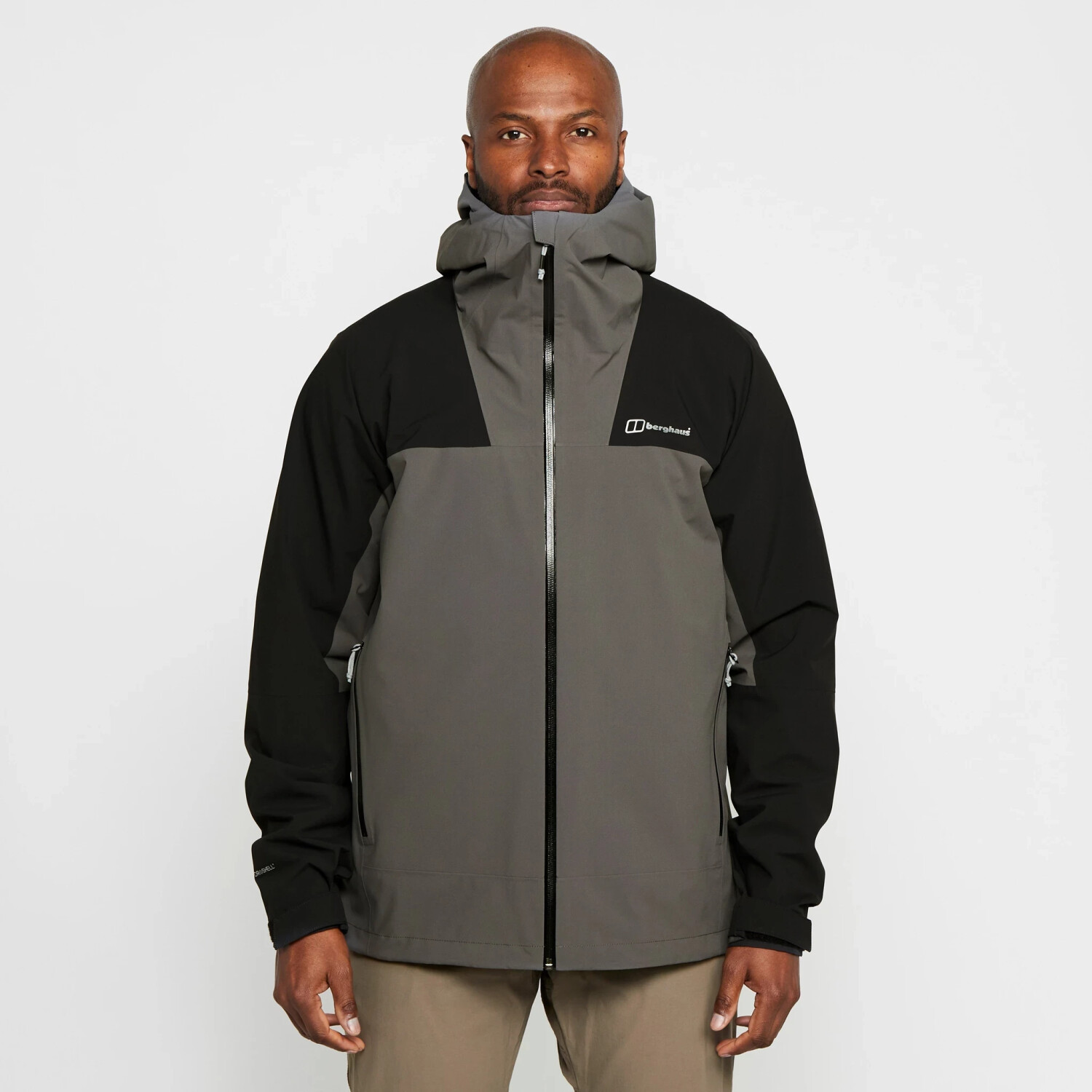 Buy Berghaus Boreen Stretch Waterproof Jacket Black from 120.00