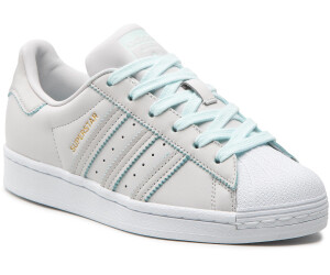 Buy Adidas Superstar Women grey one/almost blue/gold metallic from £52.49  (Today) – Best Deals on idealo.co.uk