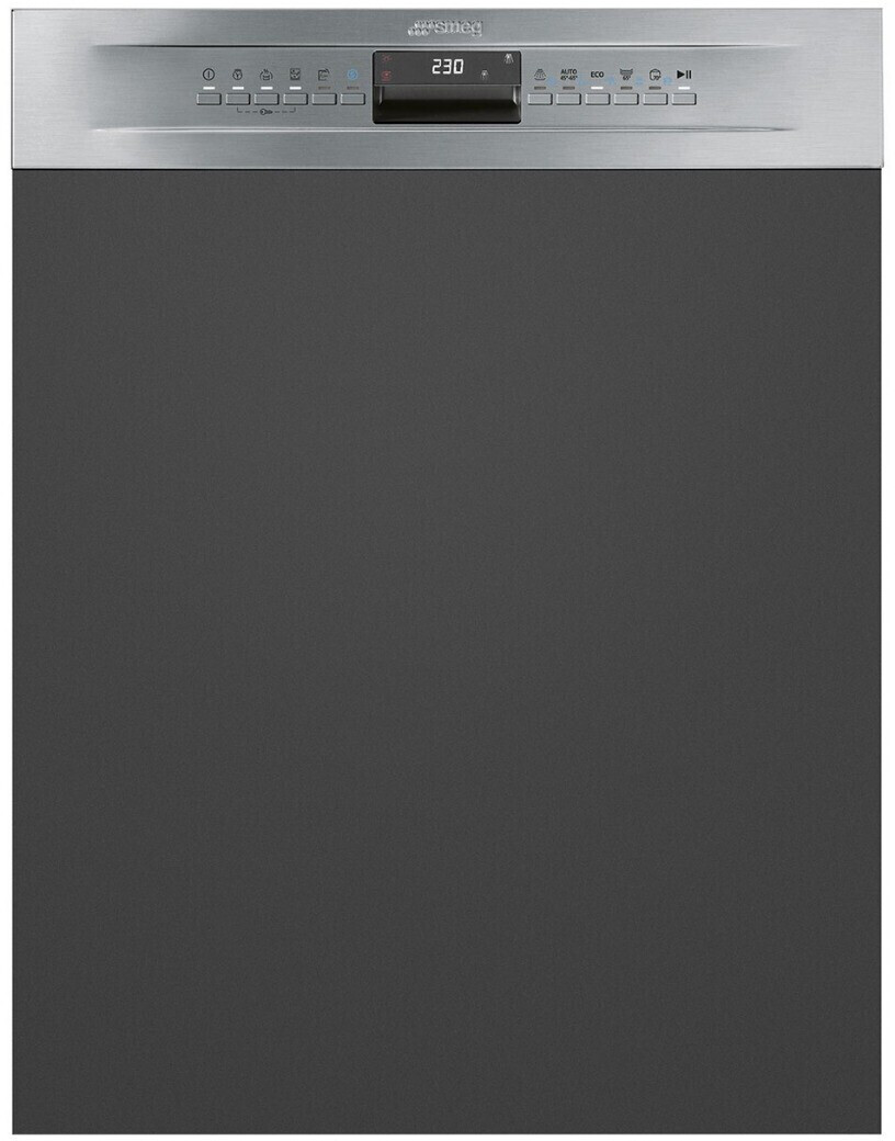 Smeg Lave-vaisselle encastrable partiellement intégré PL364CX avec