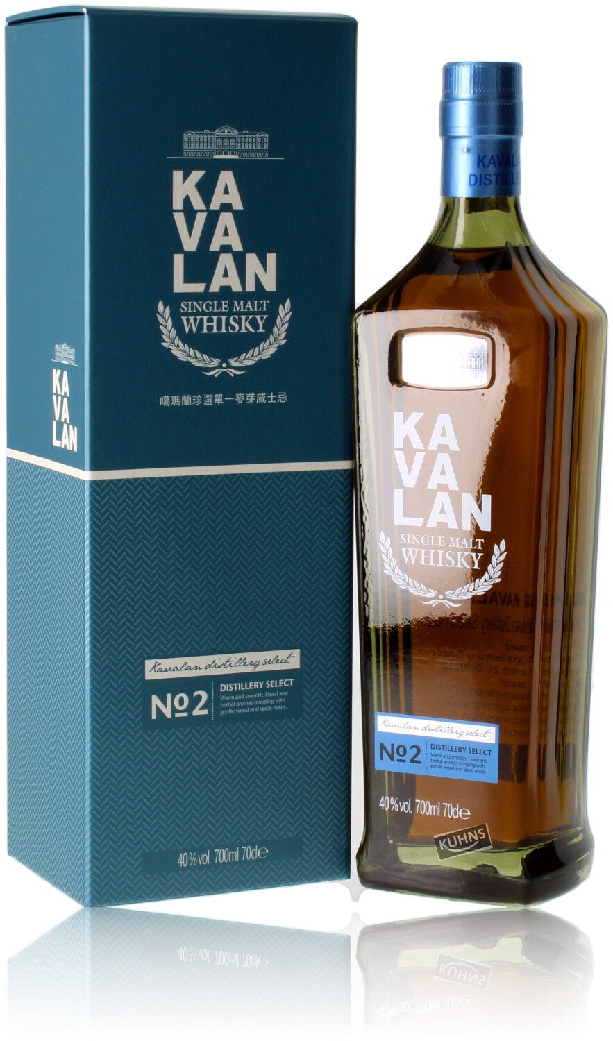 Kavalan Distillery Select No.2 Single Malt 0,7l 40%