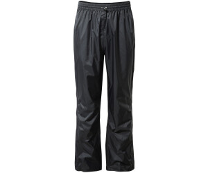 Buy Craghoppers Ascent Over Trousers Black from 13.62 Today
