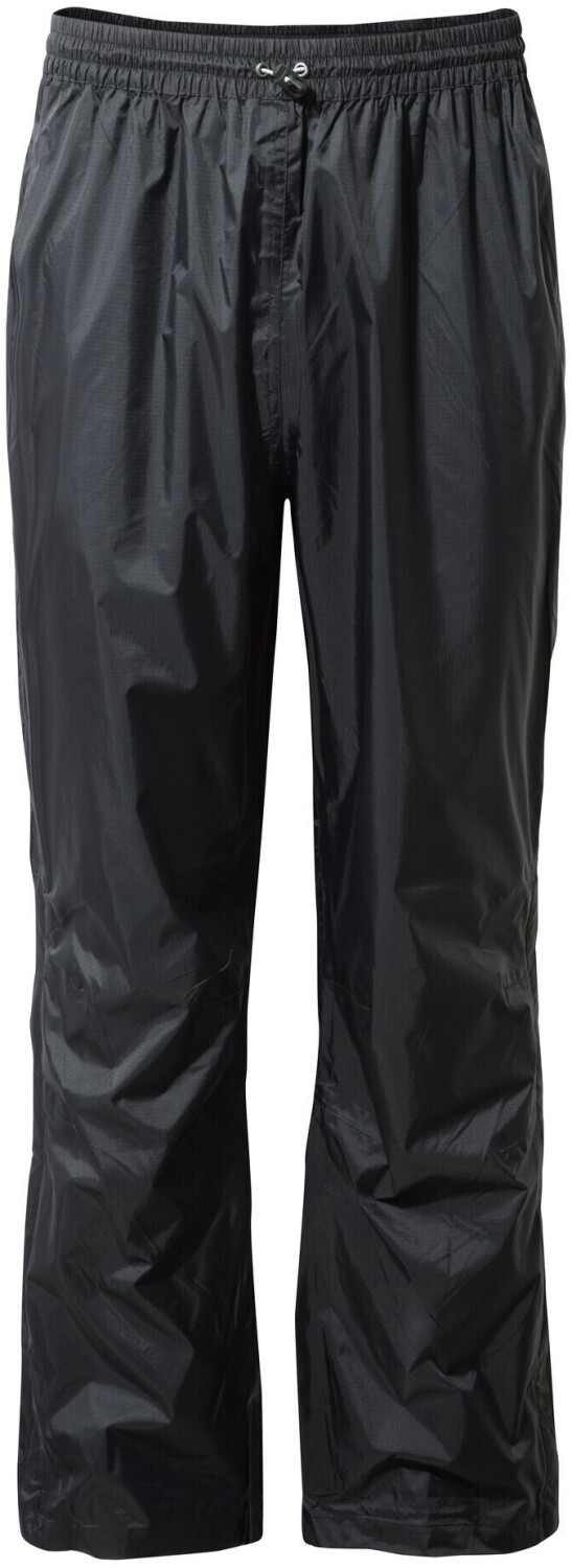 Buy Craghoppers Ascent Over Trousers Black from 13.62 Today
