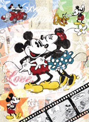 Ravensburger Disney Retro - Mickey (500 pieces)