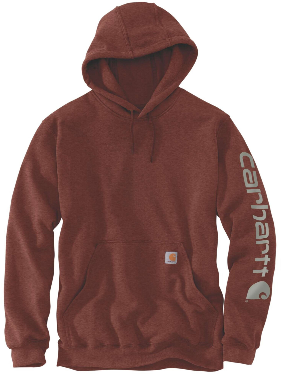 Carhartt Midweight Hooded Logo Sweatshirt (K288) scout blue heather