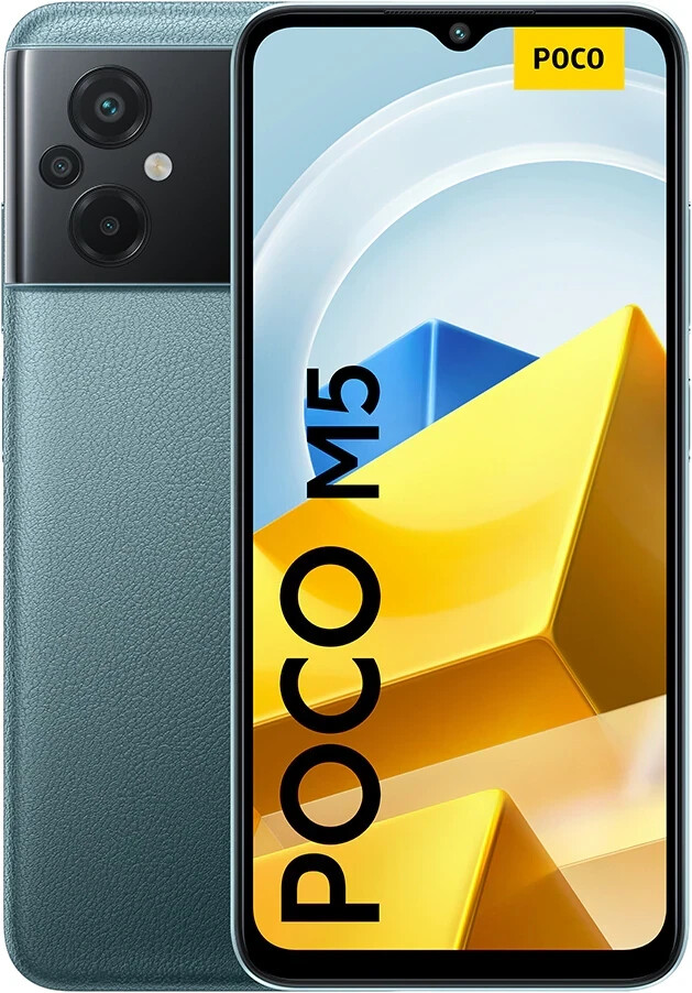 Smartphone Xiaomi Poco M5 4GB RAM 128GB ROM Negro Desbloqueado
