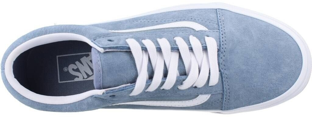 Vans old skool pig suede princess cheap blue skate shoes