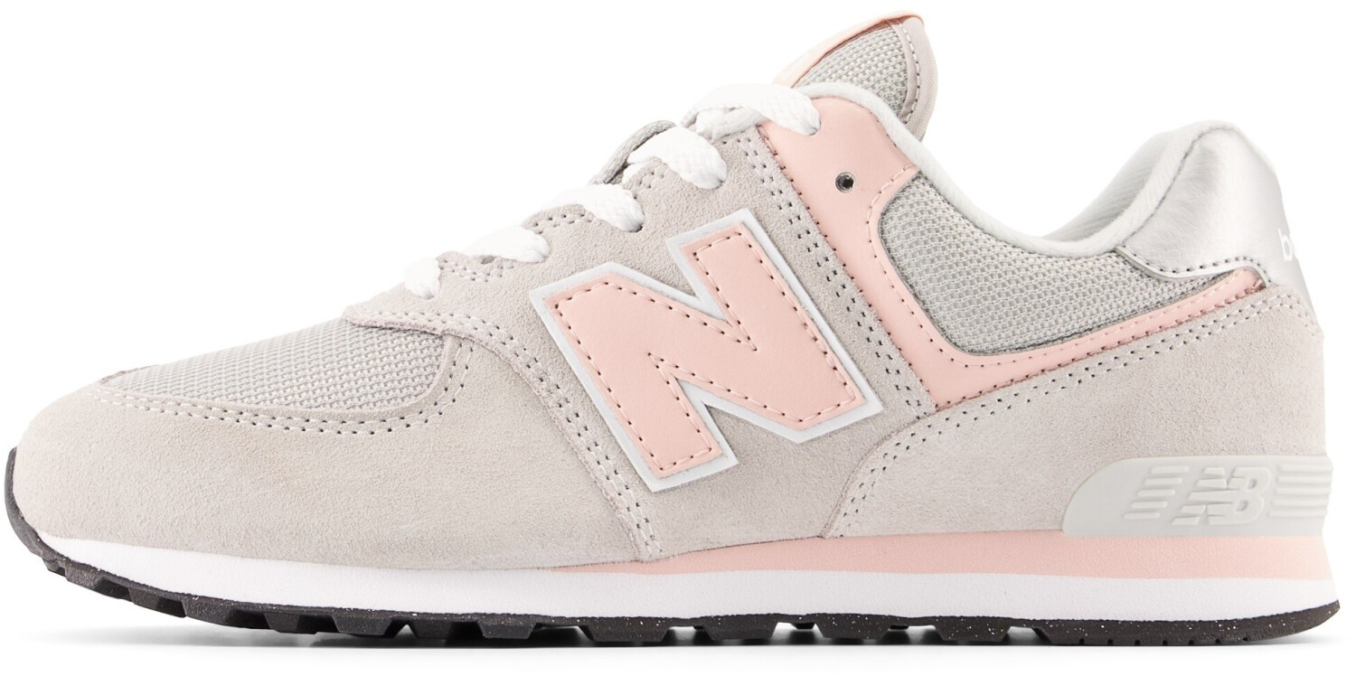 New Balance 574 Core Kids' rain cloud/pink haze