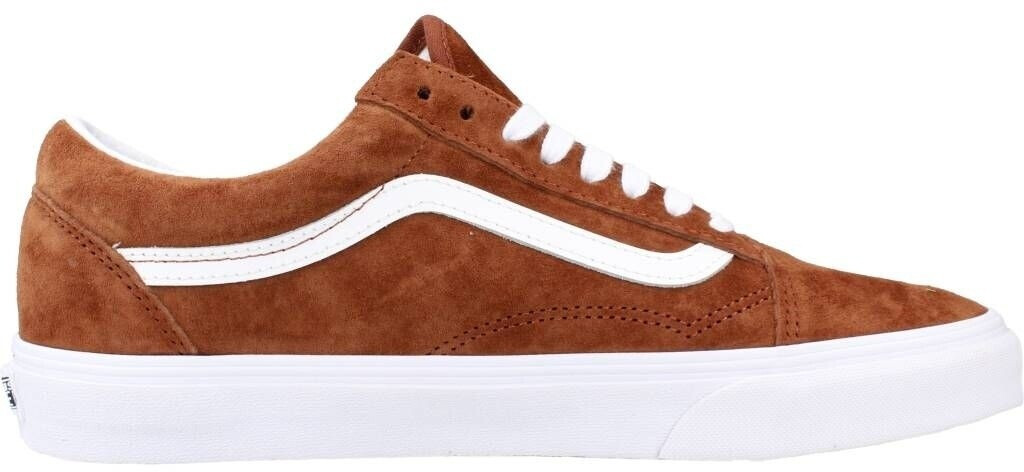 Vans pig suede old skool brown shoes on sale