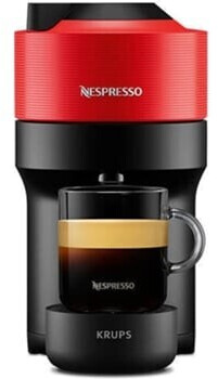 Cafetera de cápsulas - Nespresso® Krups Vertuo Pop XN920110, 1500 W, 0.56  L