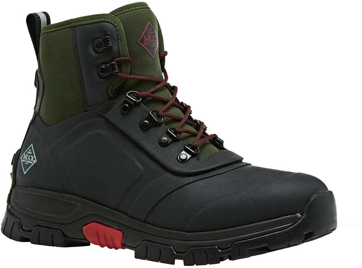 Muck Mens Apex Lace Up Wellingtons Boot black