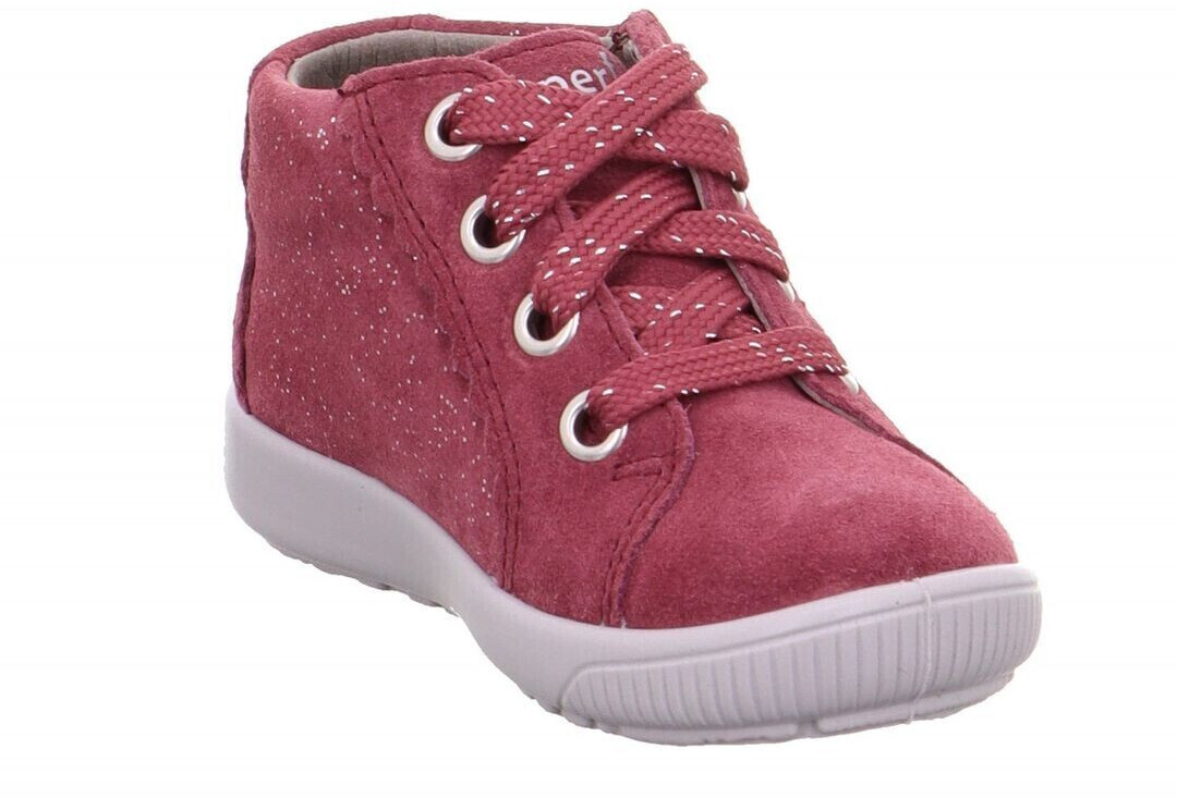 Zapatillas Altas Superfit Happy Para Niña - Tejido Suave, Cierre Velcro, Suela Flexible