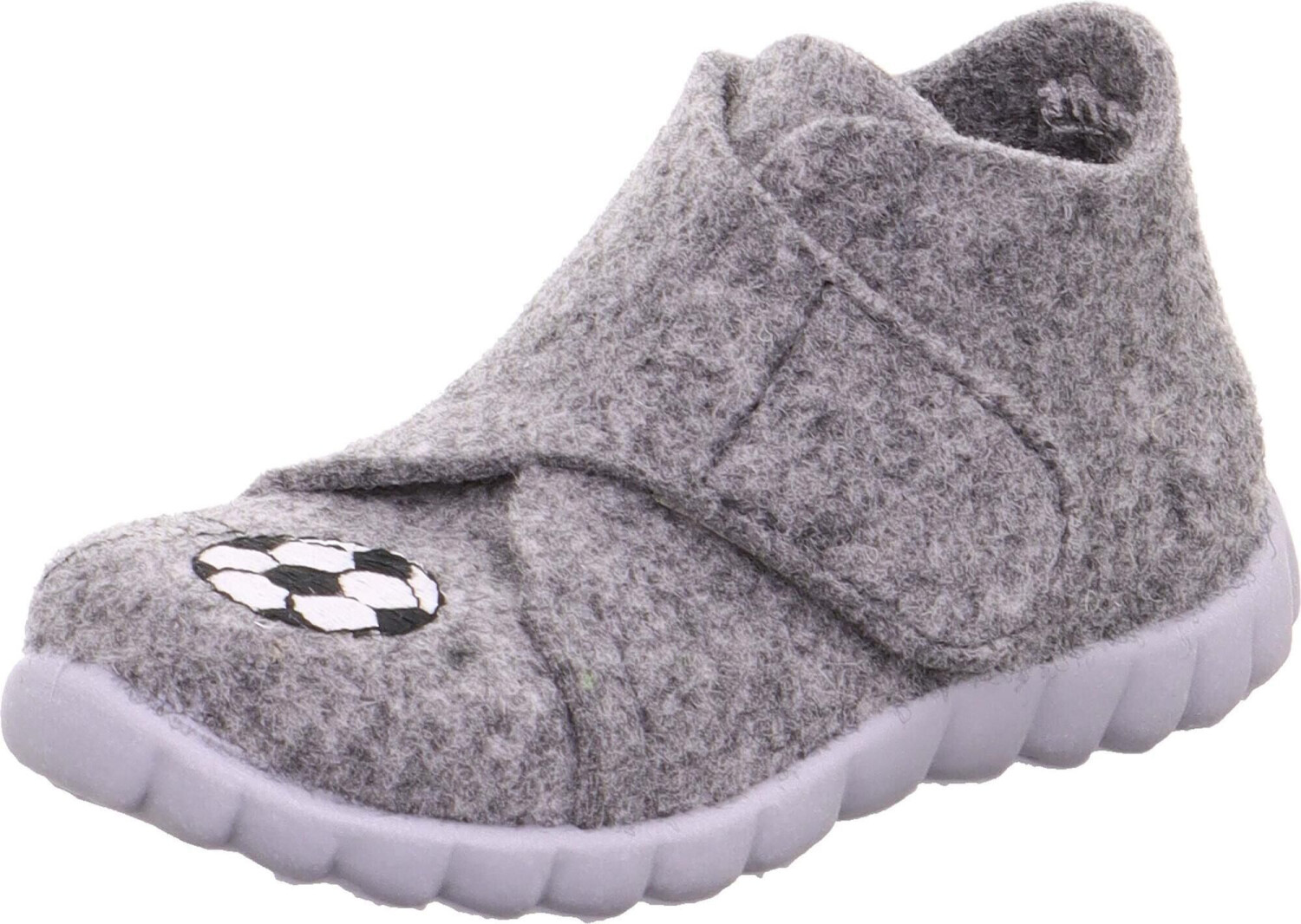 Superfit Happy 700291 Ciabatte Bambine In Feltro Di Lana – Suola Flessibile In Sintetico, Senza Chiusura, Leggere E Traspiranti