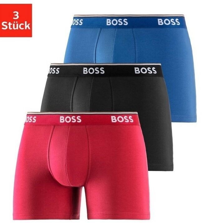 Hugo Boss BoxerBr 3P Power (50475282-962) black/red/blue