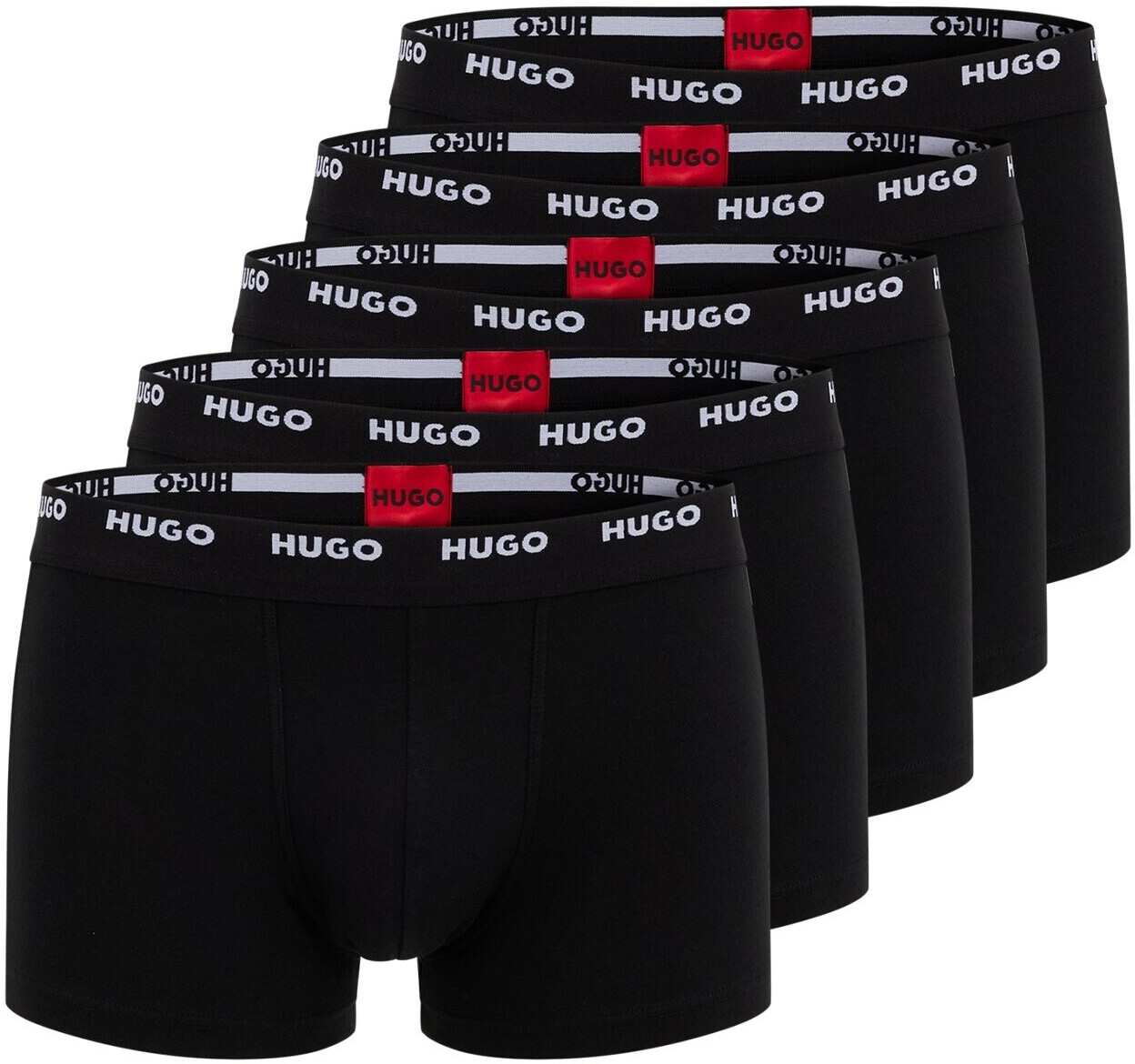 HUGO 2 PACK - Boxershorts - black/schwarz 