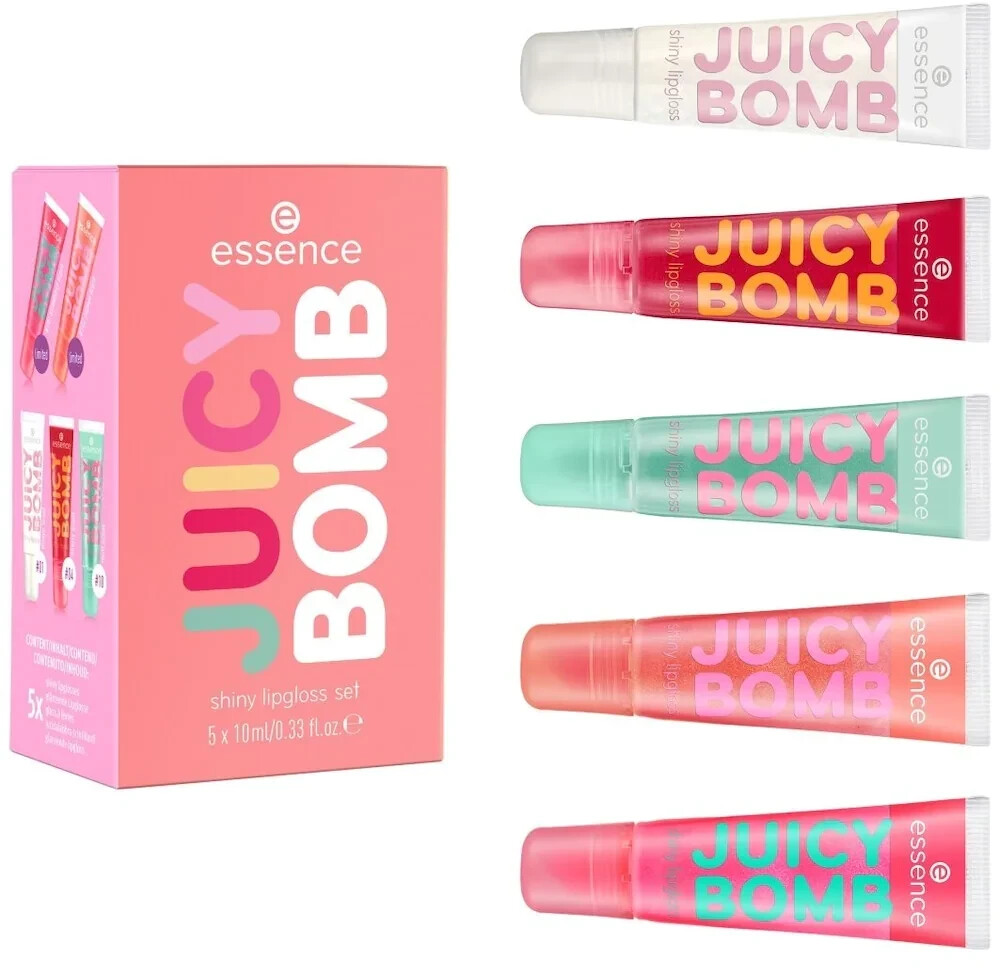 Essence Juicy Bomb Shiny Lipgloss Set (5 x 10ml) ab 5,99 € (Black