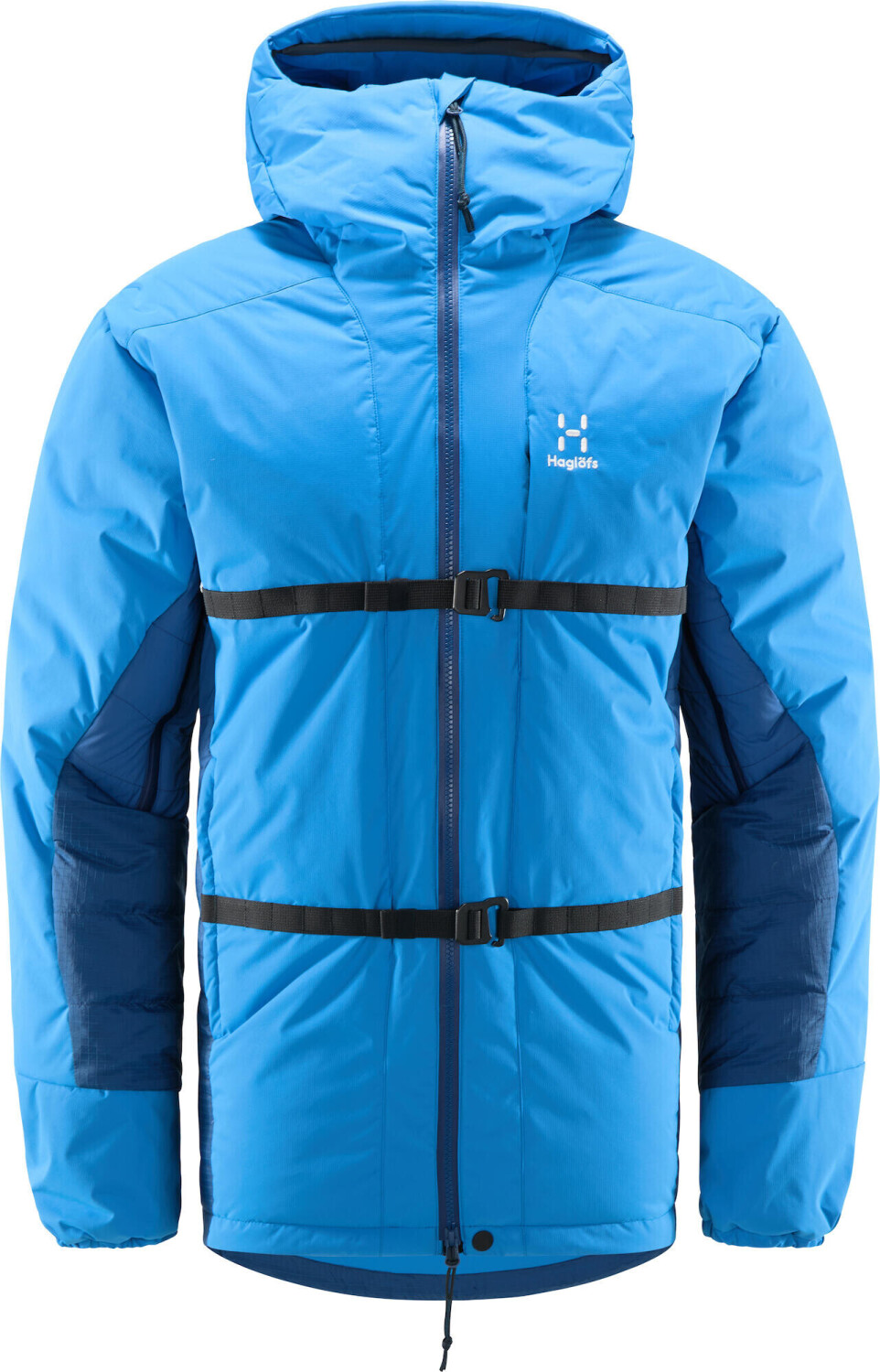 Haglöfs Nordic Expedition Down Hoodie nordic blue/baltic blue