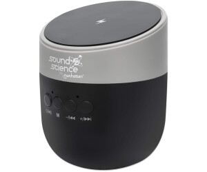MANHATTAN Sound Science Bluetooth®-Lautsprecher mit Discokugel II Bunte  LED-Effekte 165068