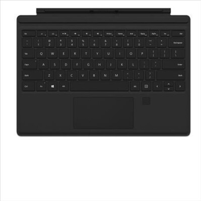 Microsoft Clavier Surface Pro Signature + avec empreintes digitales (noir)(IT)