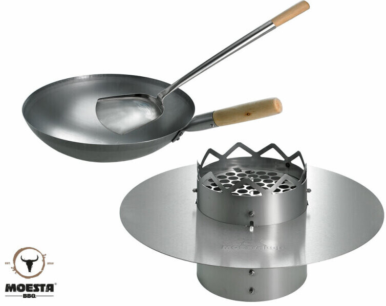 Moesta-BBQ WOK'N BBQ Komplettpaket für Kugelgrill ⌀ 50 cm (10118)