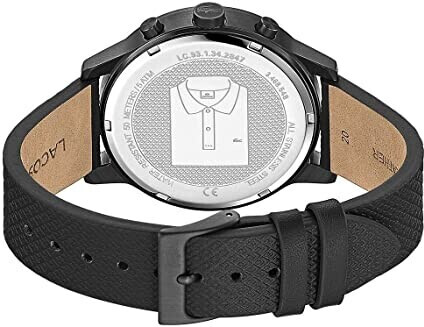 Lacoste watch shop 12.12 black