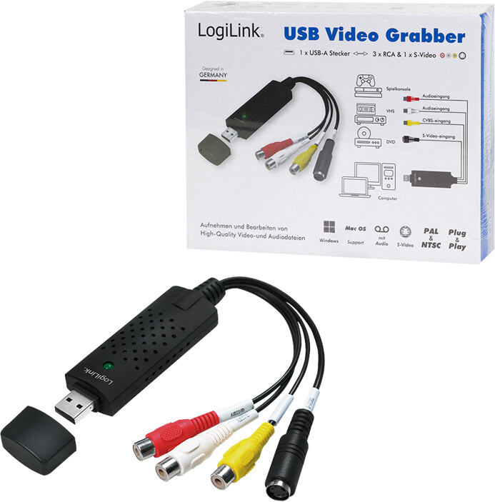 LogiLink USB 2.0 Audio Video Grabber (VG0030) Ab 22,86.