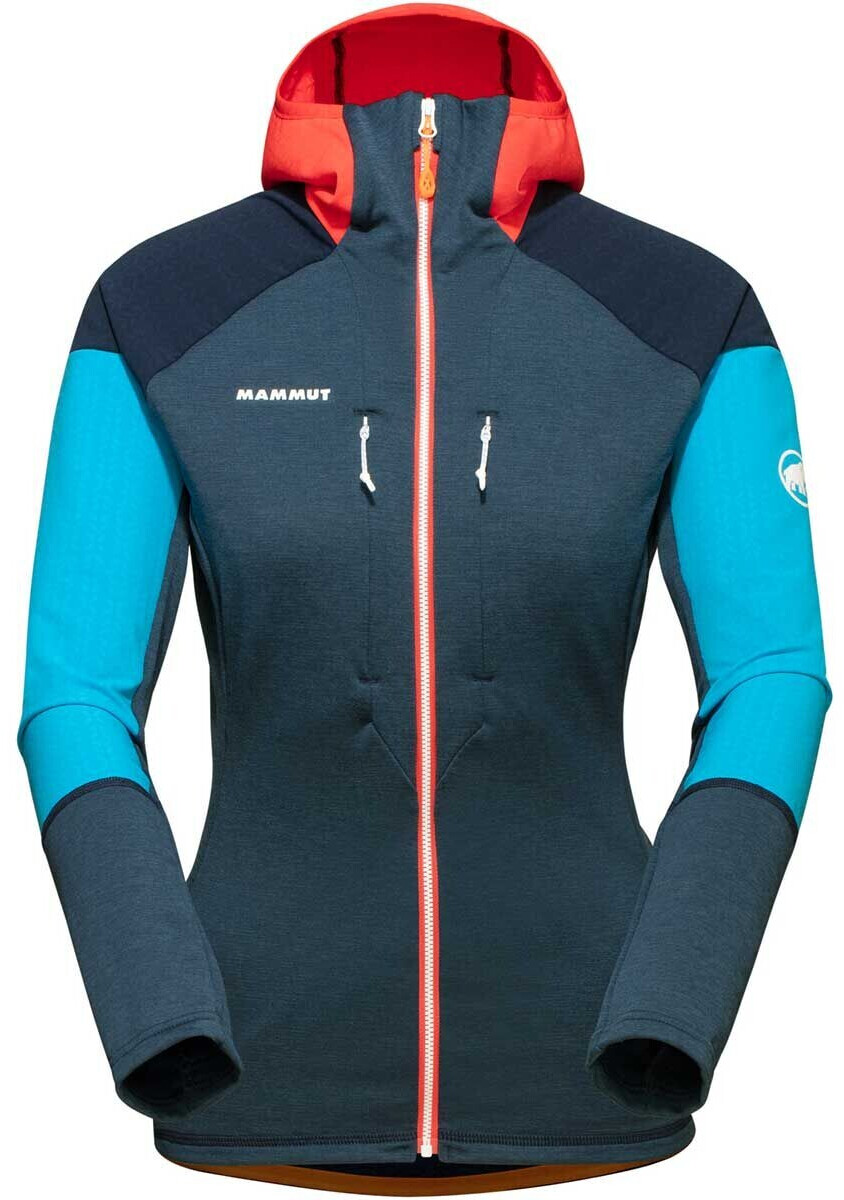 Mammut Eiswand Advanced ML Hooded Jacket Women (1014-02330) night/azalea