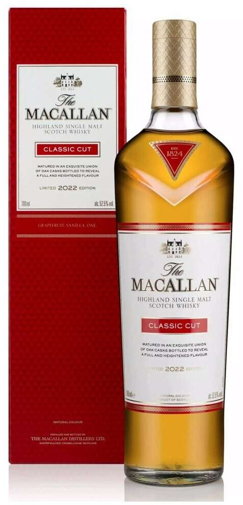 The Macallan Classic Cut 2022 Limited Edition 0,7l 52,5% ab 158,57