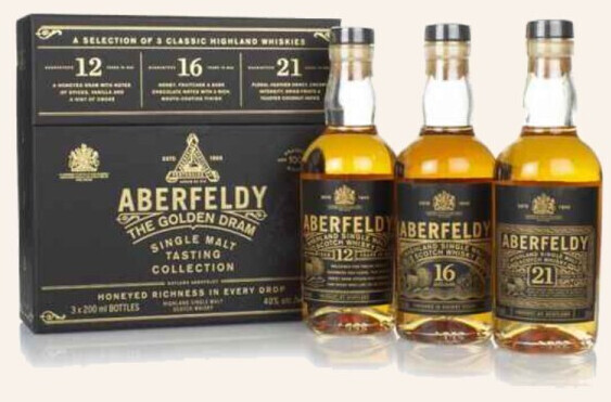 Aberfeldy The Golden Dram Tasting Collection 3x0,2l 40%