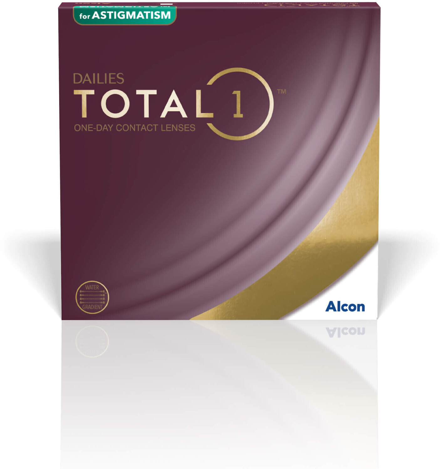 Alcon Dailies Total 1 for Astigmatism -7.50 (90 lentilles)