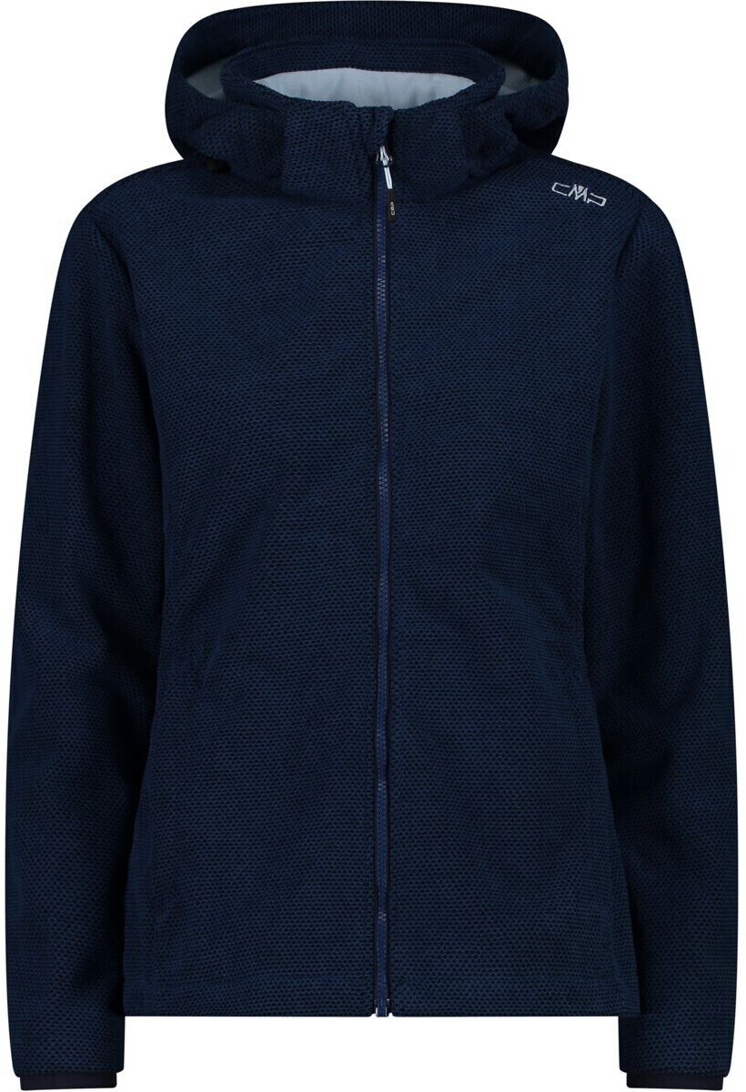 CMP Woman Jacquard-Softshell-Jacket (32A1416) blue ink/b.-blue