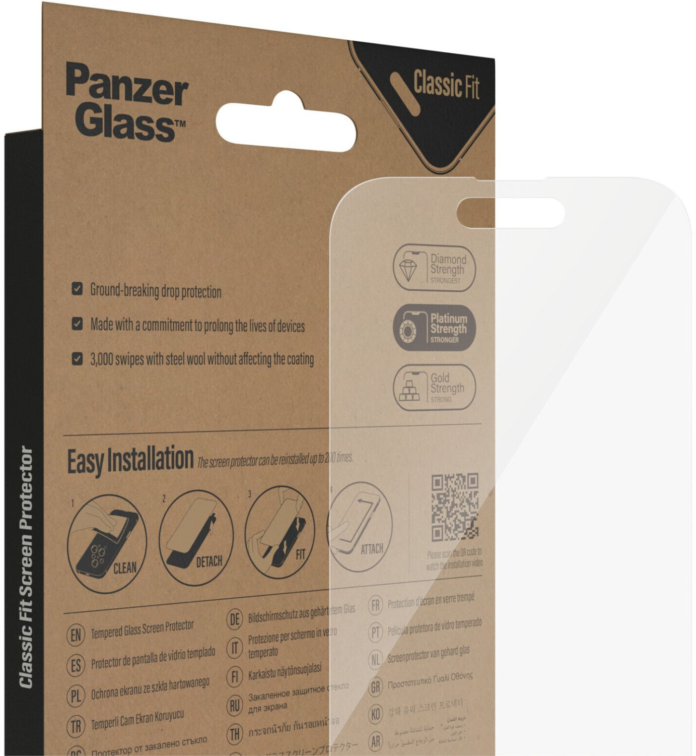 PanzerGlass PicturePerfect - Apple iPhone 14 Pro Verre trempé