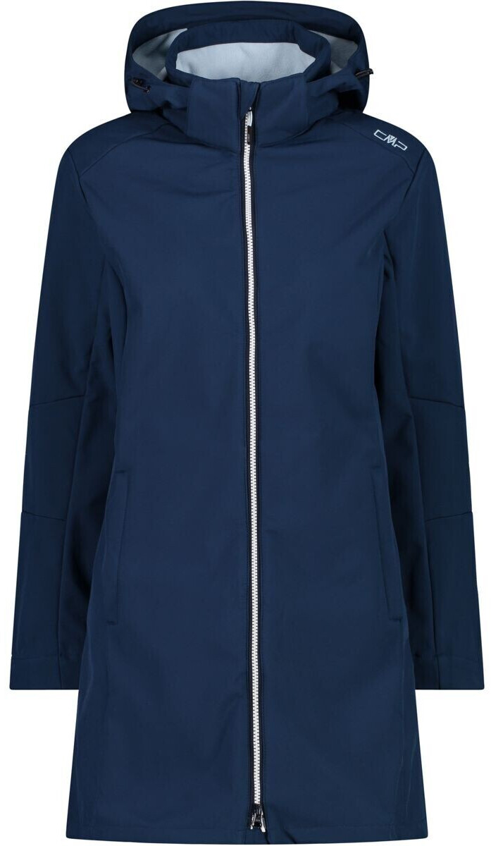 CMP Women Softshell Coat Zip Hood (3A08326) blue ink/cristal blue