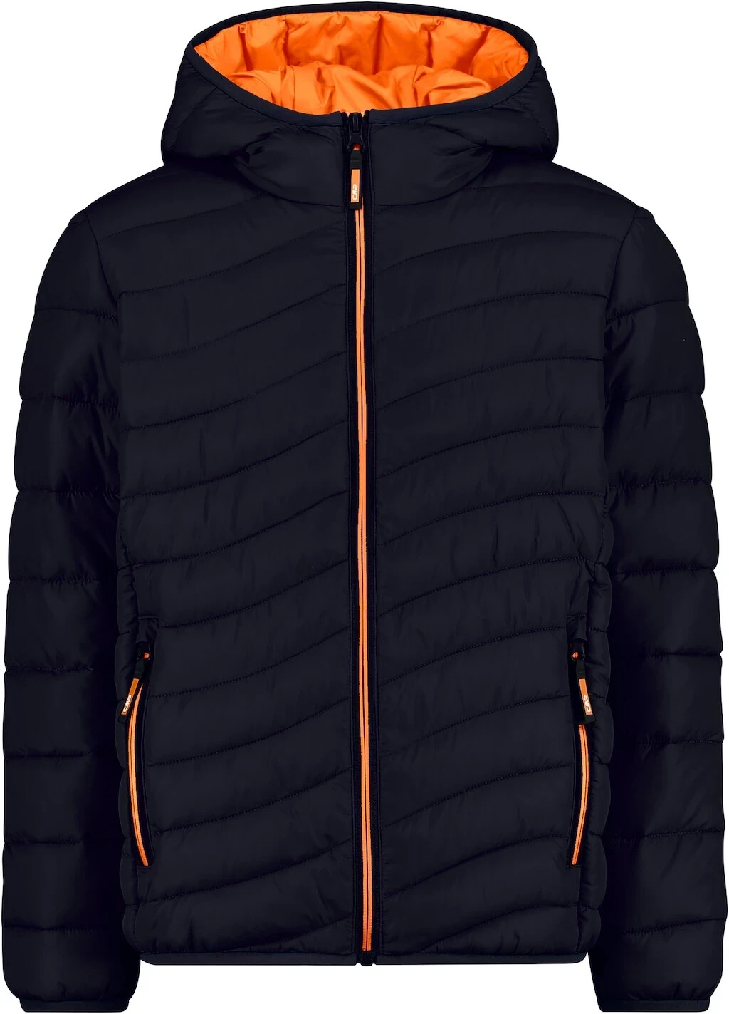 CMP Boy Water-Repellent Padded Jacket (32Z1014B) black/blue