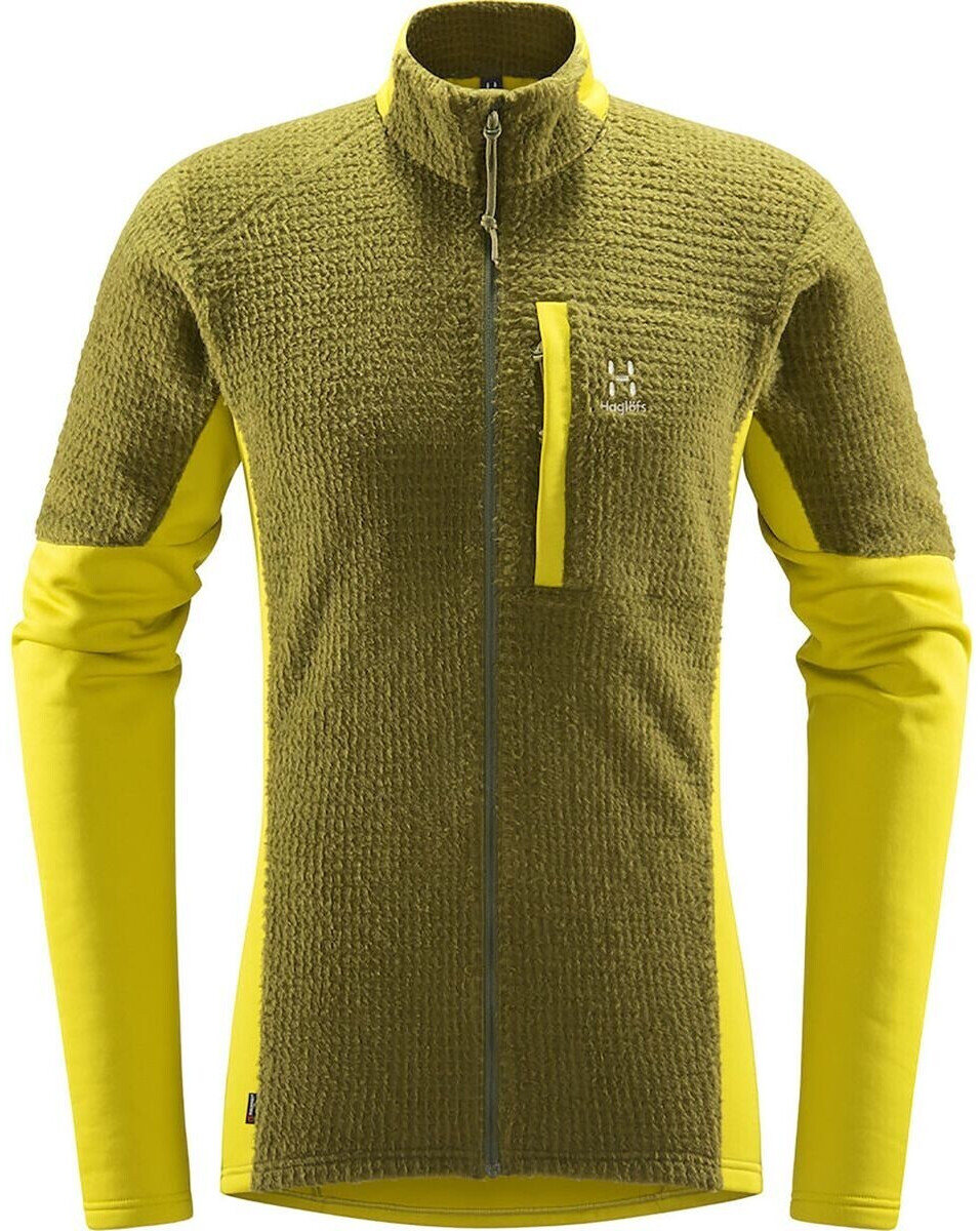 Haglöfs Touring Mid Jacket Men olive green/aurora
