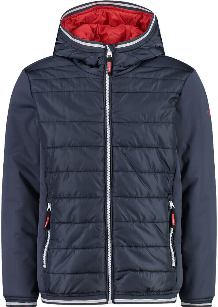 CMP Boy's Water-Repellent Jacketwith front quilting (32K1044) titanio