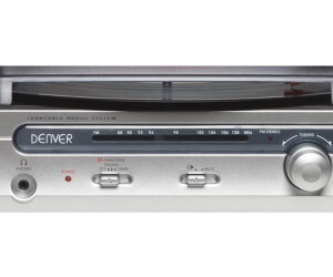 Tourne-disque Denver VPR-190/MKII - Platine Vinyle Classique Pour écoute Et Collection