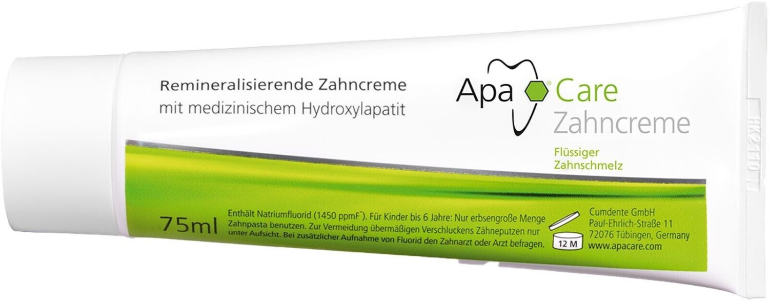 Cumdente ApaCare Remineralisierende Zahncreme ab 3,54 € (Februar 2024  Preise)